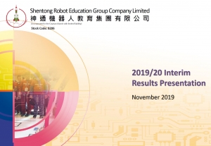 1H 2019/20 Results Presentation